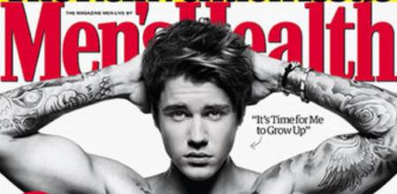 Justin Bieber, protagonista de la edición de abril de Men's Health