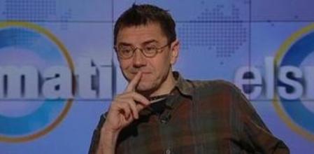 Juan Carlos Monedero, en una entrevista en TV3