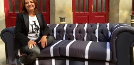 Pepa Bueno en el 'chester'