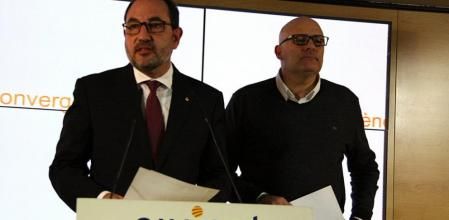 Ramon Espadaler y Lluís Corominas.