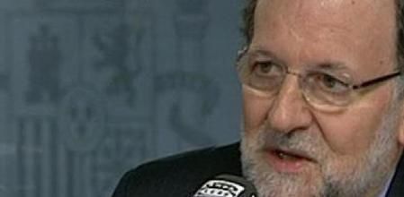 El presidente del Gobierno, Mariano Rajoy, en la entrevista radiofónica.
