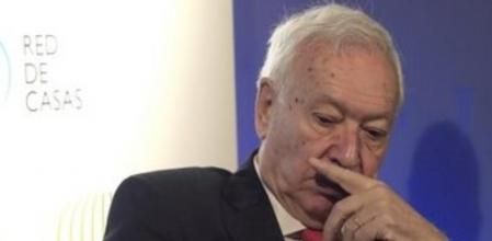 El ministro de Asuntos Exteriores, José Manuel García-Margallo, durante un desayuno-coloquio en el Foro 