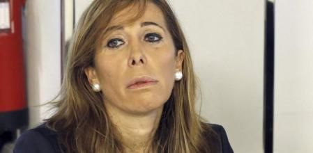 Alicia Sánchez-Camacho, presidenta del PPC, al inicio del Comité Ejecutivo Nacional del partido reunido