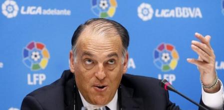 Javier Tebas, presidente de la Liga de Fútbol Profesional (LFP)