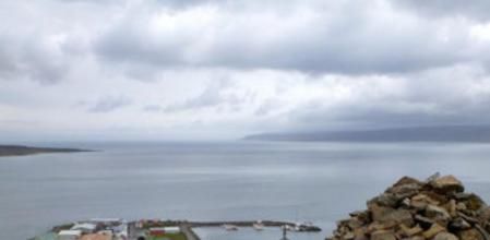 Un congreso estudiará la relación entre los pescadores vascos y los habitantes de Islandia a lo largo de los siglos. En la imagen, vista de la localidad de Hólmavik