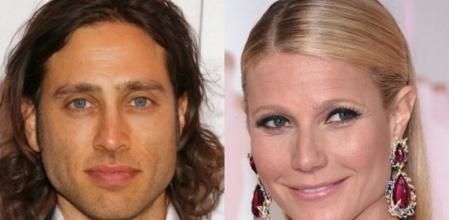 El productor Brad Falchuk y la actriz Gwyneth Paltrow