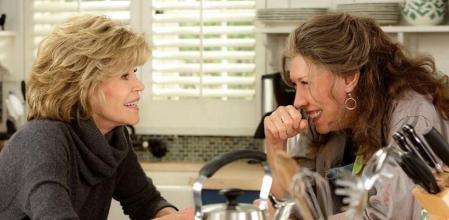 Jane Fonda y Lily Tomlin en 'Grace and Frankie'.