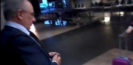 Mini escrache a Rato en Ginebra