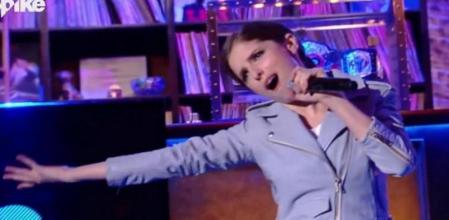 Anna Kendrick en plena actuación