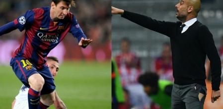 Barcelona - Bayern: Messi - Guardiola en el partido de Champions League de Semifinales 2015