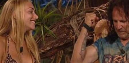 Elisa y Fortu, antes de la primera expulsión de 'Supervivientes' en la que la italiana acabó desterrada del concurso