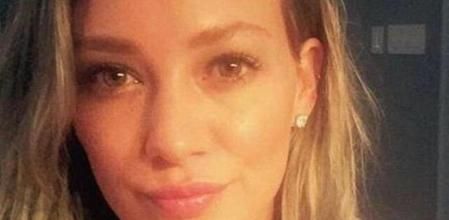 La cantante Hilary Duff