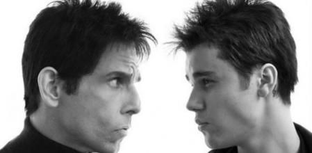 Justin Bieber y Ben Stiller