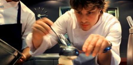 Fotografía facilitada por el restaurante ABaC, de Jordi Cruz que ya era reconocido por la profesión antes de saltar a la fama como jurado de 