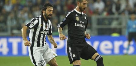 Sergio Ramos del Real Madrid, durante el partido ante la Juventus