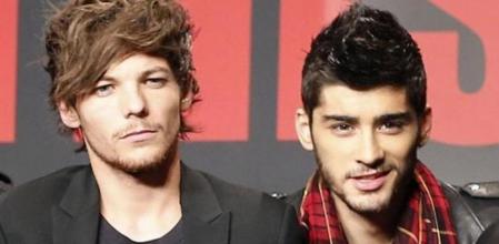 Louis y Zayn cuando eran compañeros en One Direction