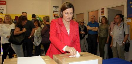 La ex presidenta de la ANC, Carme Forcadell