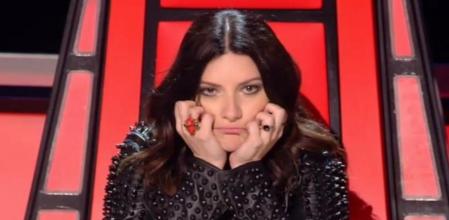 Laura Pausini 'babea' viendo 'La voz'.
