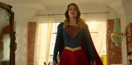 Melissa Benoist en 'Supergirl'.