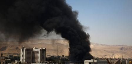 Hostilidades en la localidad de Arbeen, en las afueras de la capital siria Damasco