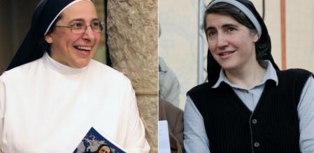 La monja dominica Lucía Caram (a la izquierda) y la benedictina Teresa Forcades