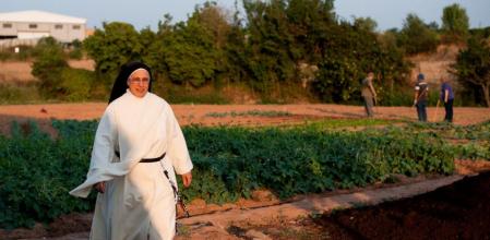 Sor Lucía Caram es una de las seis monjas de clausura del convento de dominicas de Santa Clara de Manresa