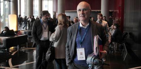 Josep Antoni Duran i Lleida, durante el Consell Nacional de Unió celebrado en L'Hospitalet de Llobregat
