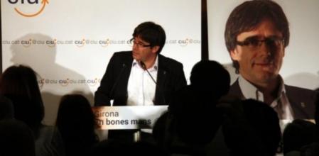 Carles Puigdemont ha revalidado la victoria de CiU en Girona