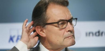 El presidente de la Generalitat, Artur Mas durante su intervención en la inauguración de la XXXI Reunión del Cercle d'Economia