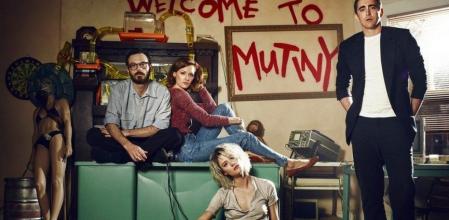 El reparto de 'Halt and catch fire'.