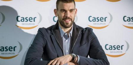 Marc Gasol, durante un acto publicitario