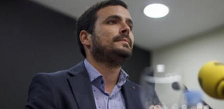El candidato de IU a la presidencia, Alberto Garzón.
