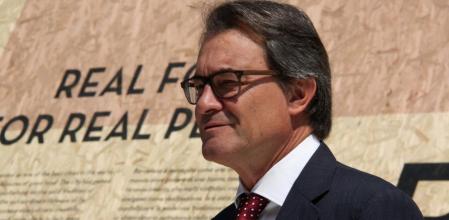 Artur Mas, fotografiado en Milán