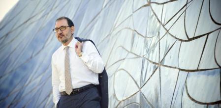 Ramon Espadaler, en una imagen tomada cerca de la sede nacional de Unió Democràtica de Catalunya en Barcelona