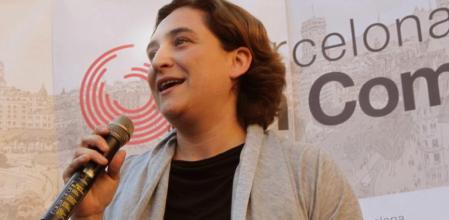 La ganadora de las elecciones en Barcelona, Ada Colau