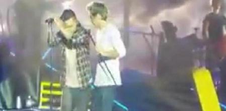 Liam Payne llora en el concierto de One Direction