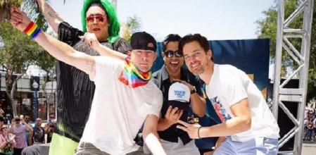 Channing Tatum y Matt Bomer celebrando el 'Gay Pride'