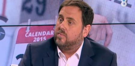 Oriol Junqueras repasó la actualidad catalana en la entrevista de Josep Cuní
