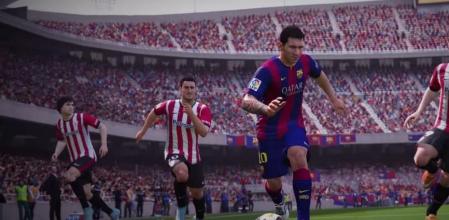 Una imagen del trailer de Fifa 16