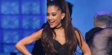 Ariana Grande deleitó a sus fans también en Nueva York