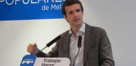Pablo Casado, dirigente de Comunicación del PP