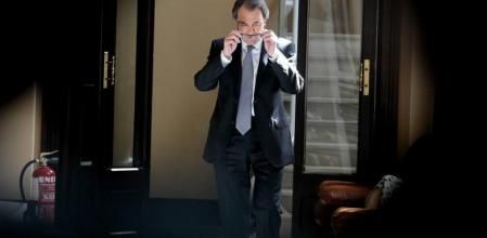 Mas encara la campaña del 27-S. El president dará este sábado el pistoletazo de salida de la campaña electoral con un mitin en Molins de Rei y el lunes nombrará a los nuevos consellers que sustituirán a los tres de Unió.