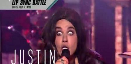 Justin Bieber en 'Lip Sync Battle'