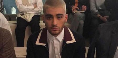 Zayn Malik en el desfile de Valentino