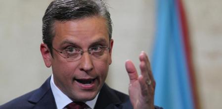 El gobernador de Puerto Rico, Alejandro García Padilla