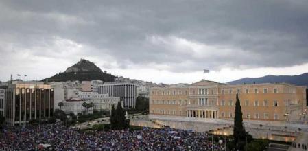 Los manifestantes a favor del 