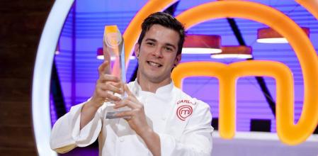 Carlos se ha proclamado ganador de la tercera final de 'Masterchef'