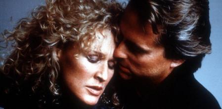Glenn Close y Michael Douglas en 'Atracción fatal'.