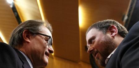 Artur Mas y Oriol Junqueras libran su particular batalla estratégica hacia el 27 de septiembre