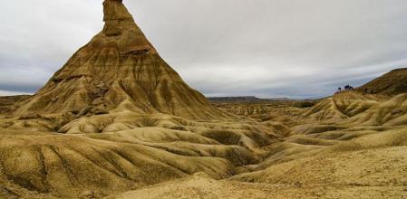 El parque natural de las Bardenas Reales, escenario de 'Juego de tronos'.